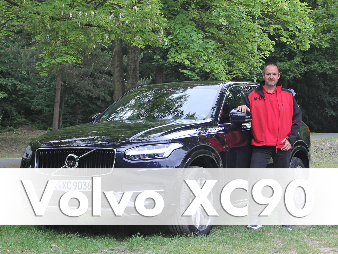 test driven volvo xc 90 model 2015