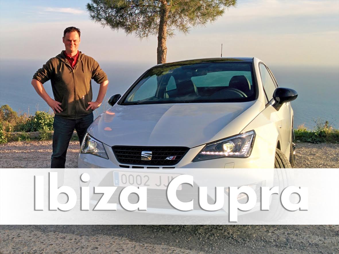Brian Hayes with Seat Ibiza Cupra 2016