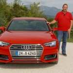 Lars Hoenkhaus with the New Audi A4