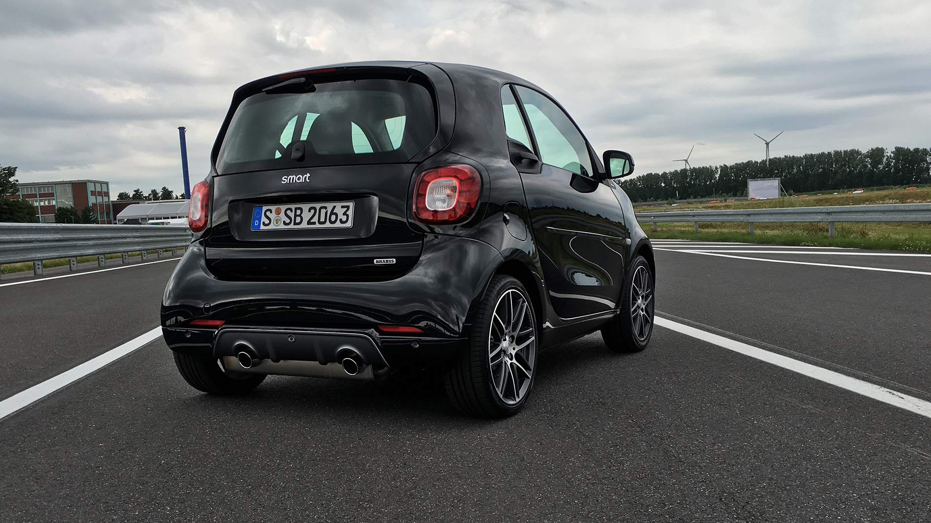 Essai : Smart Fortwo Brabus (2016)