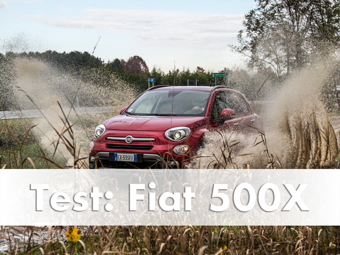 Fiat 500x Test Drive in Italy