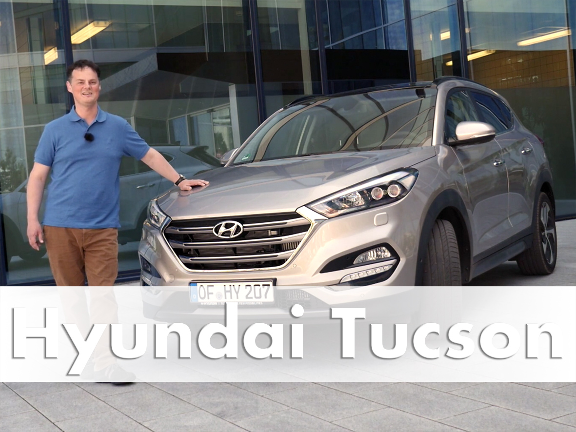 Hyundai Tucson road tested in Frankfurt
