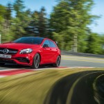 Mercedes-AMG A 45 4MATIC on the Race Track.