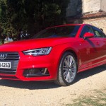 Audi A4: Front, side view